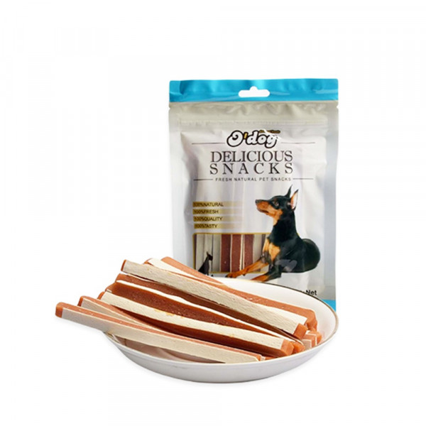 O Dog 100 Gr Somon Balıklı Sandwich | Köpek Atıştırmalık Ödül Maması